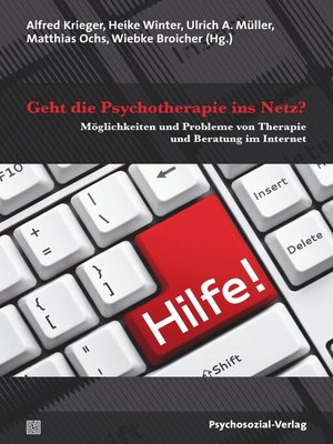 cover image of Geht die Psychotherapie ins Netz?